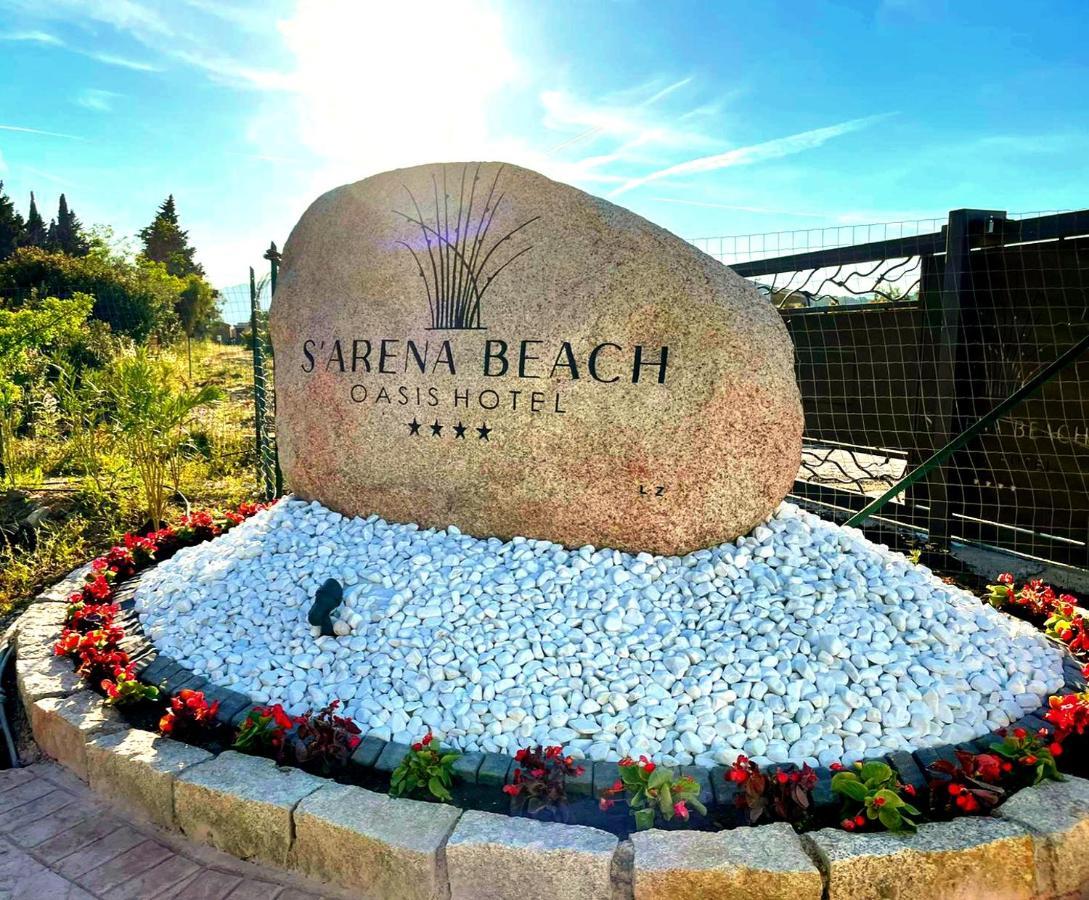 Hotel S'Arena Beach La Caletta Bagian luar foto