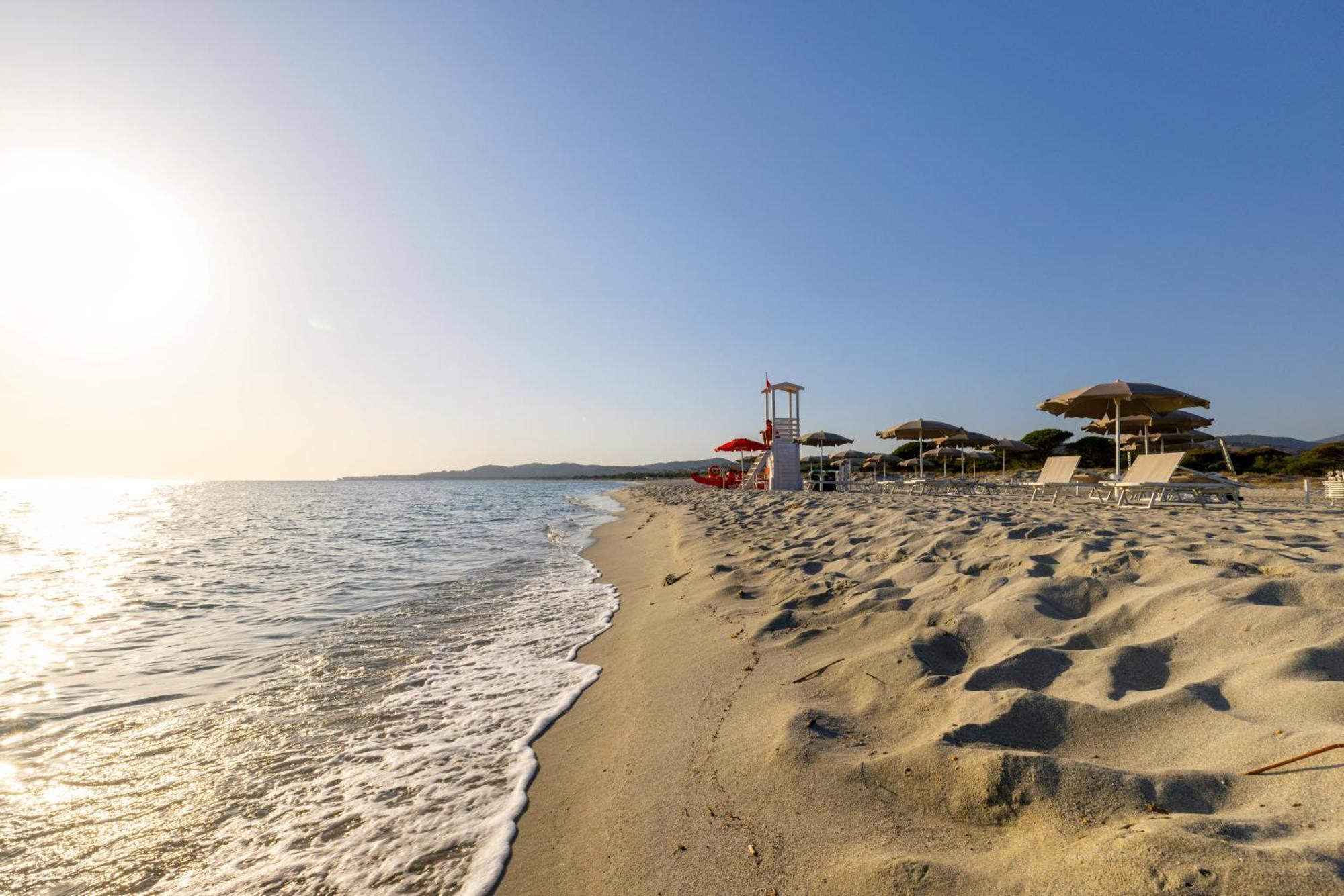 Hotel S'Arena Beach La Caletta Bagian luar foto