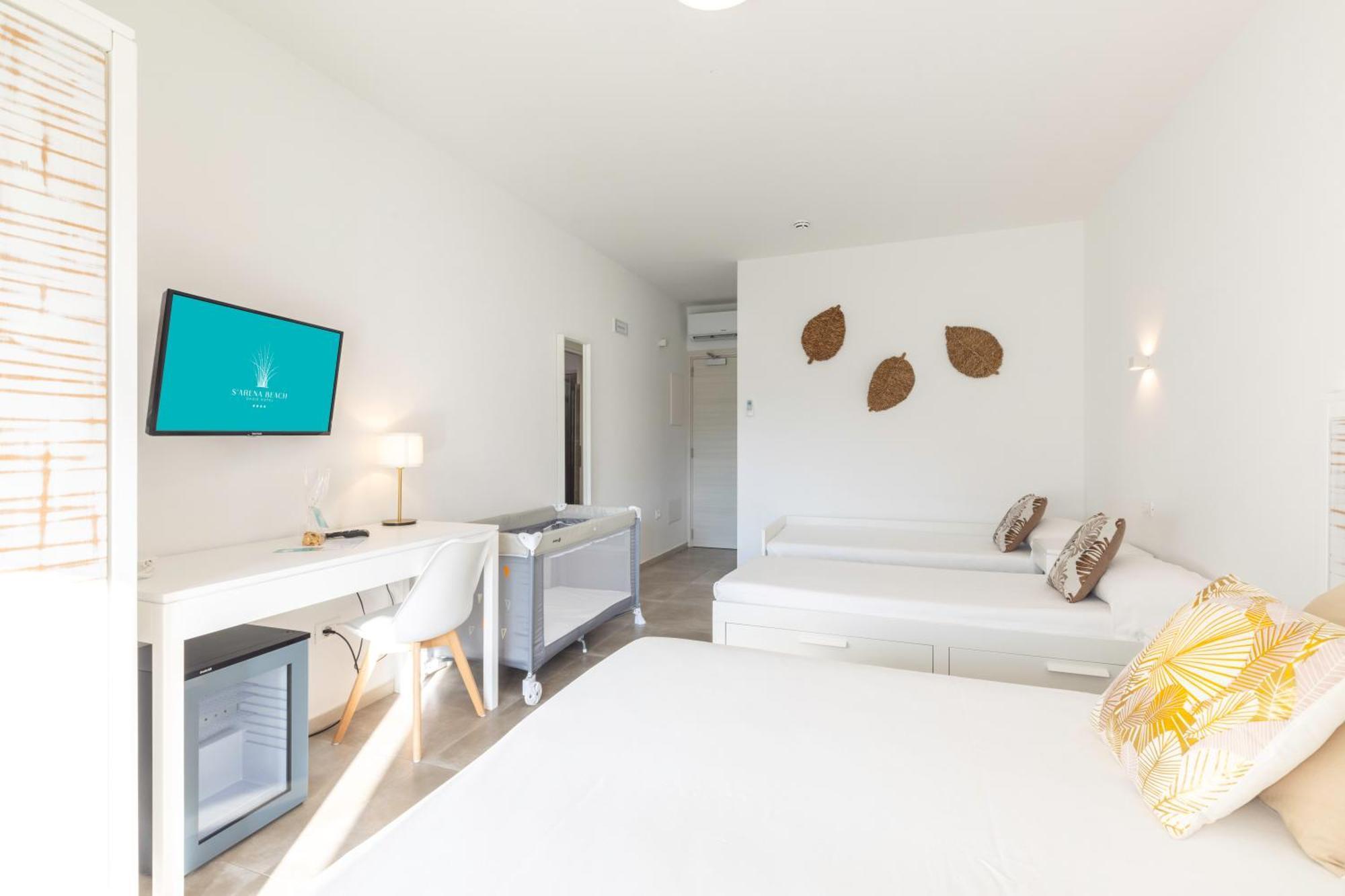 Hotel S'Arena Beach La Caletta Bagian luar foto
